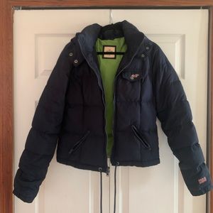 Hollister feather jacket
